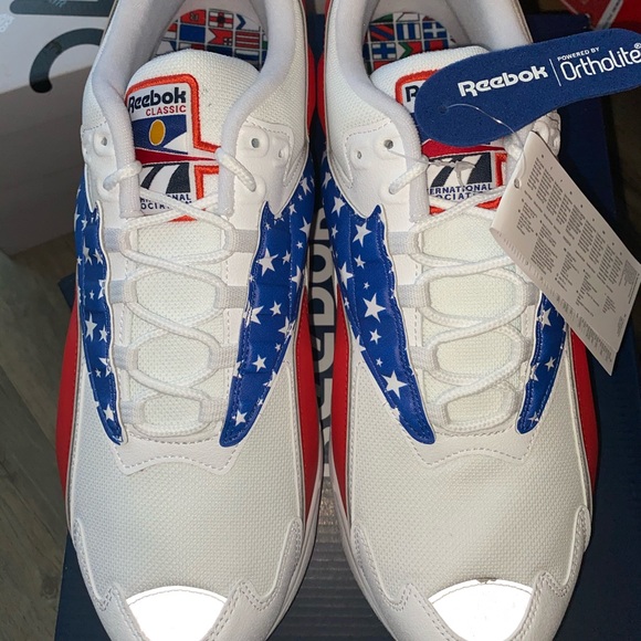 🇺🇸🆕🚹Reebok Interval 96 ‘Red,White,& Blue’12/13 - Picture 3 of 8
